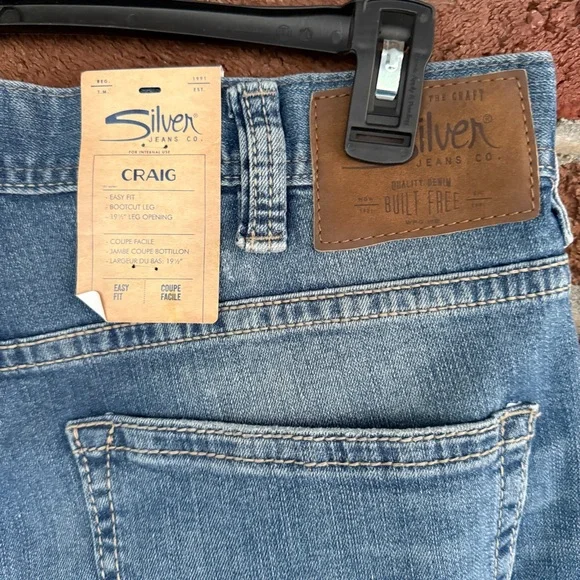 Silver Jeans Men's Bootcut * Craig * New With Tags 34x30 - Picture 3 of 9